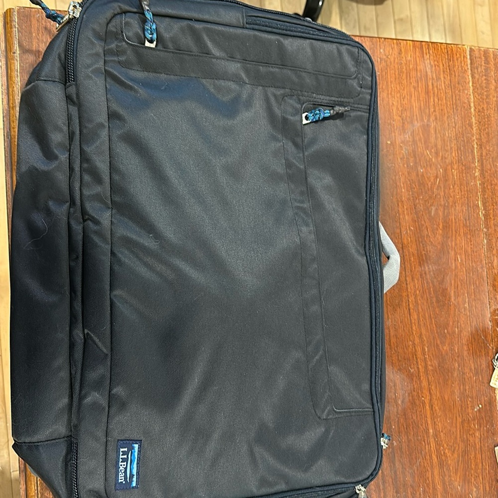 LL Bean convertible backpack/suitcase